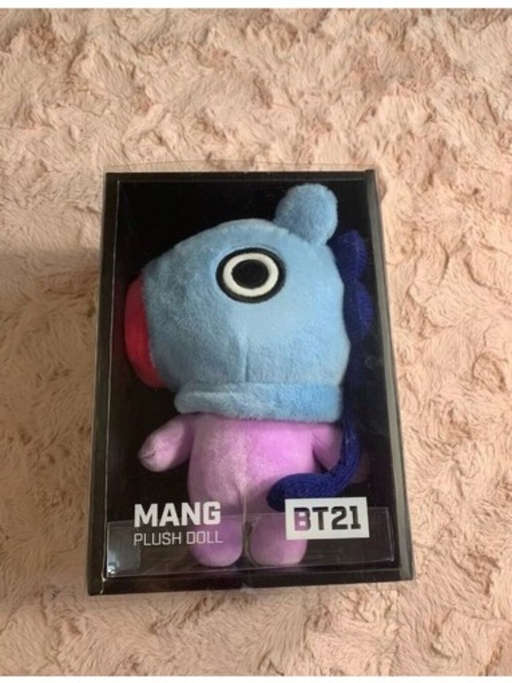 Mang Plush Doll BT21 Official Line Friends BTS Open Box